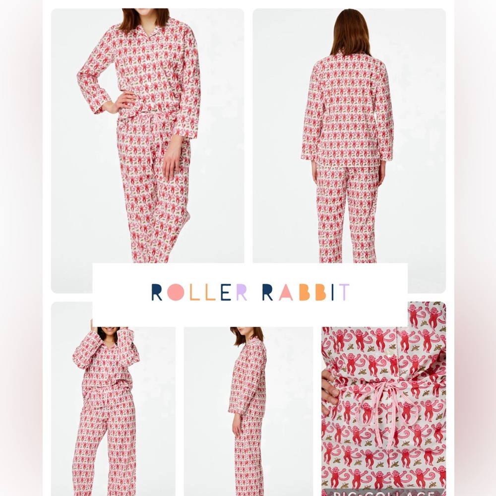 Roller Rabbit monkey loungewear